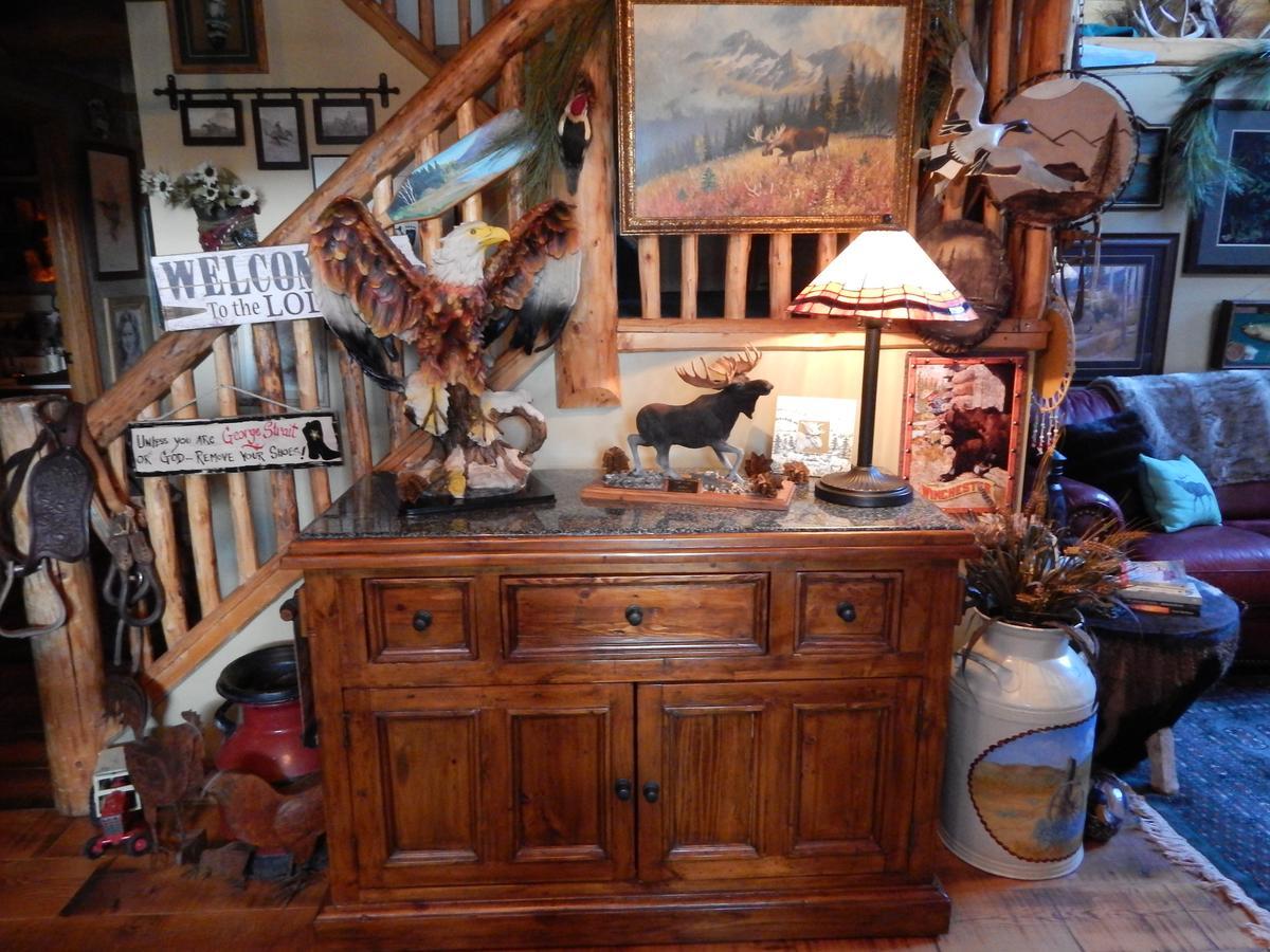 Idle Spurs Log Cabin Bed & Breakfast Black Diamond Ngoại thất bức ảnh