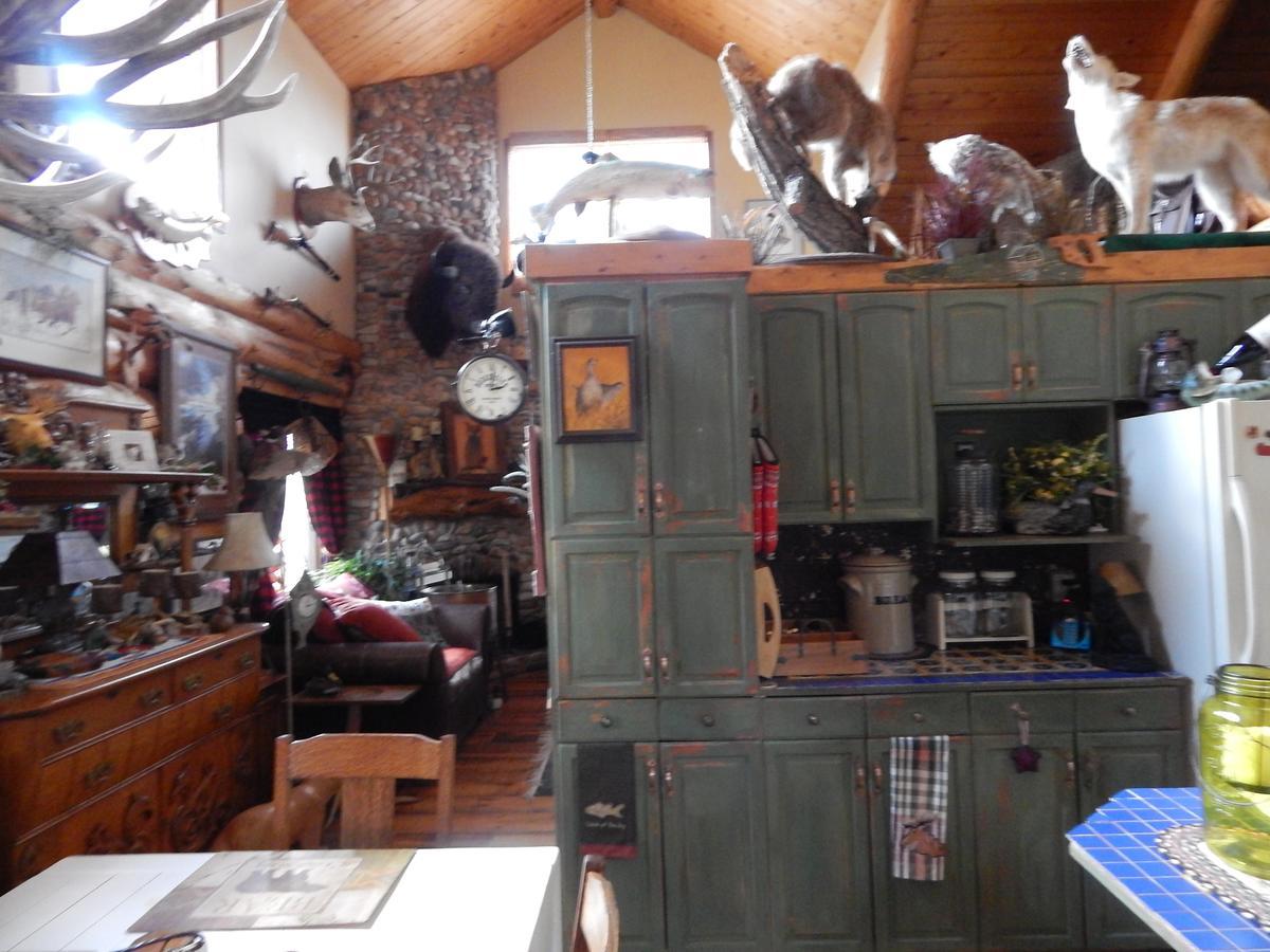 Idle Spurs Log Cabin Bed & Breakfast Black Diamond Ngoại thất bức ảnh